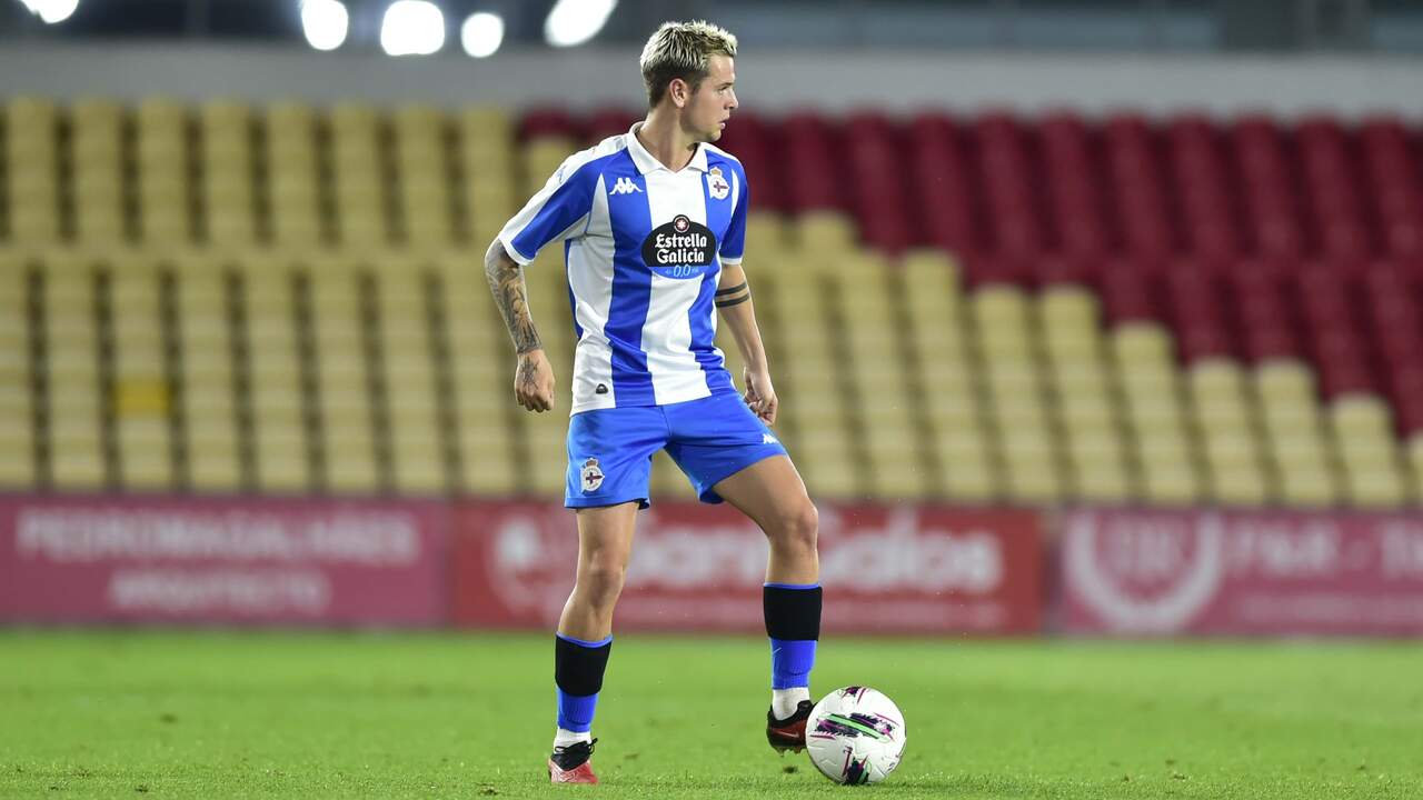 Rubén López, centrocampista formado en el Deportivo que regresa al Fabril