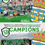 SD Burela, equipo homenajeado por su ascenso a Preferente