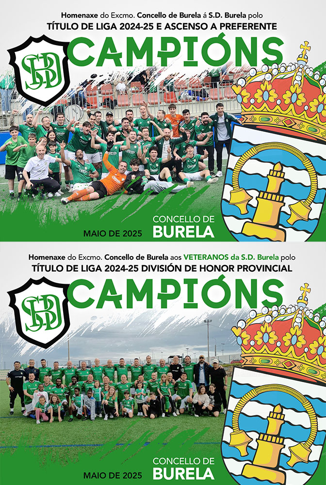 SD Burela, equipo homenajeado por su ascenso a Preferente