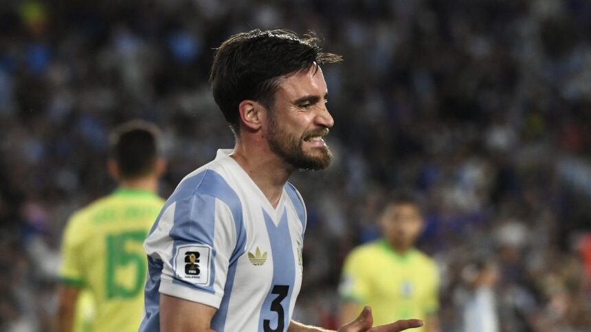 Nicolás Tagliafico, lateral izquierdo argentino del Olympique de Lyon