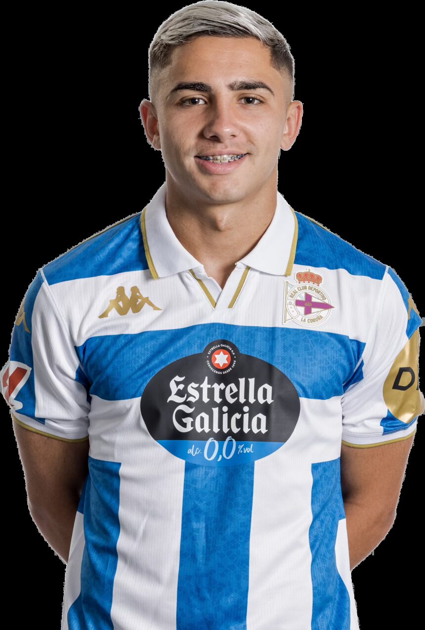 Yeremay Hernández, extremo del RC Deportivo