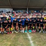 Juvenil A del RC Deportivo durante la Sinde's Cup de Narón