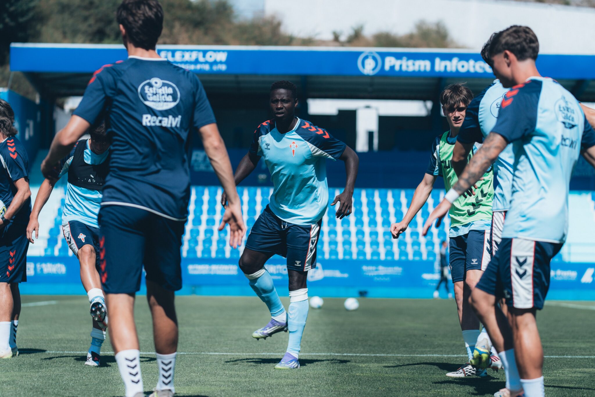 Vizela y Celta Fortuna disputaron un encuentro muy competido