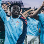 Bernard Somuah, delantero del Celta Fortuna
