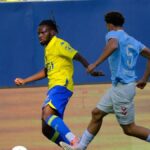 Cádiz y Celta Fortuna durante el partido de la primera jornada de LaLiga Hypermotion