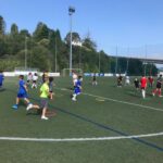 Campo de fútbol A Gándara, en Pontedeume