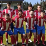 Jugadores del CD Foz, participante en el Grupo 3 de Primera Futgal