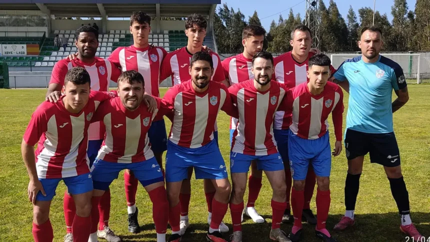 Jugadores del CD Foz, participante en el Grupo 3 de Primera Futgal