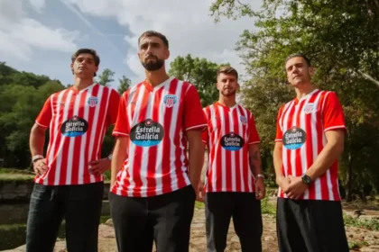 Nueva primera equipación del CD Lugo para la temporada 2026/27
