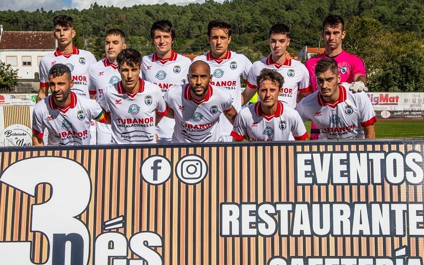 Imagen de archivo del CF Noia durante la temporada 2025/26