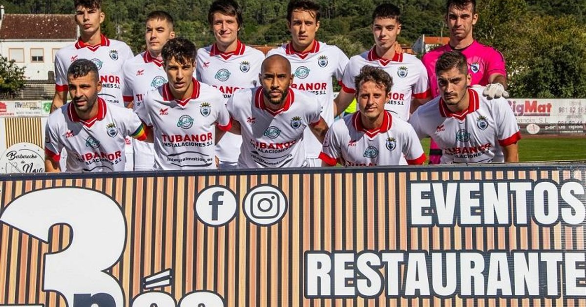 Imagen de archivo del CF Noia adaptada para la previa de la temporada 2026/27