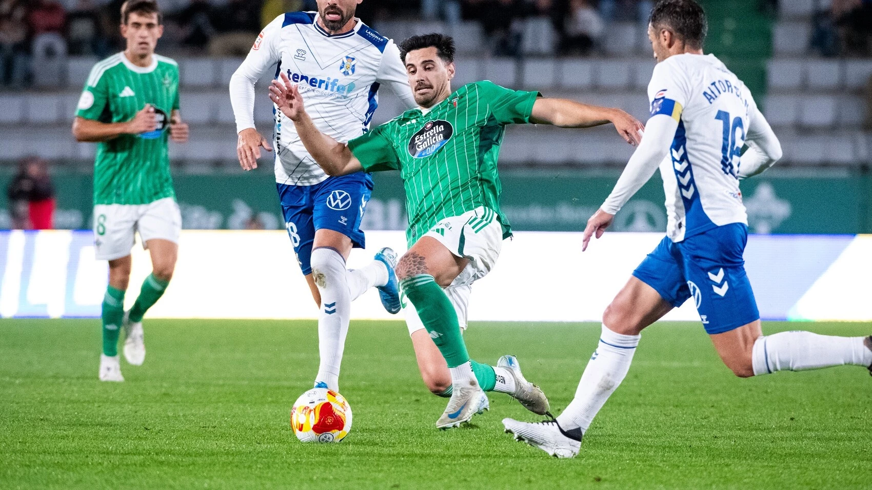 Chema Rodríguez durante su etapa en el Racing Club Ferrol