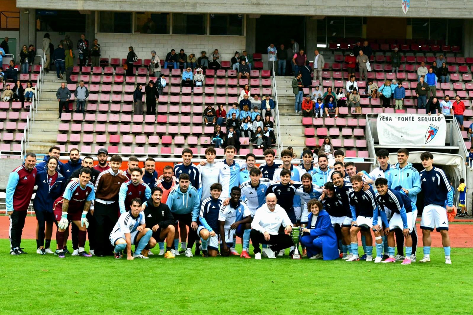 Acción del Compostela-Ourense CF del X Memorial Antonio Bermúdez