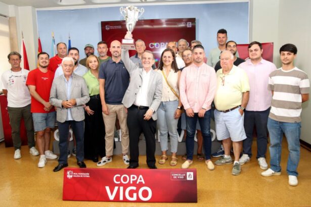Presentación de la Copa Vigo de fútbol en una edición anterior