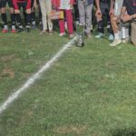 Acción del Coruxo-Pontevedra disputado en O Vao el 19 de agosto de 2026