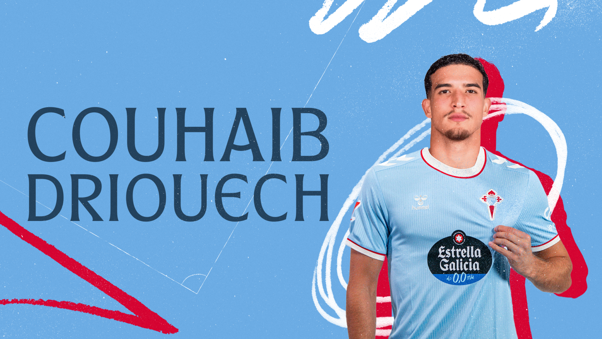 Couhaib Driouech, nuevo jugador del Celta hasta 2030