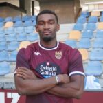 Domingo Mba, delantero del Pontevedra CF