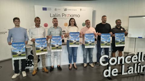Presentación de la I EFL Lalín Cup de fútbol infantil en Lalín
