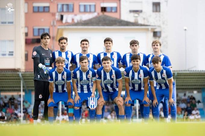 Once inicial del Fabril en Viviveiro