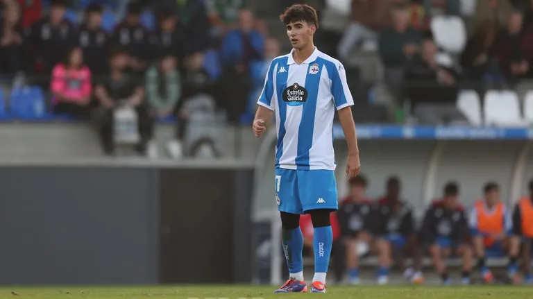 Fraga fue el autor de los dos tantos del Fabril