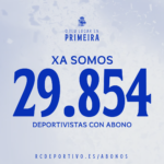 El Deportivo sigue y suma abonados