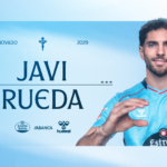 Javi Rueda, jugador del Celta de Vigo, tras renovar su contrato hasta 2029