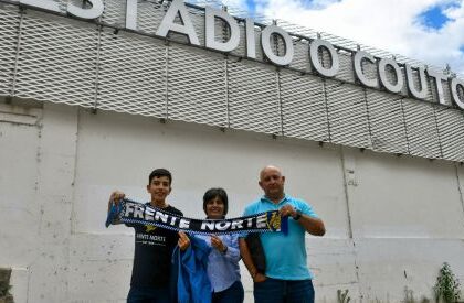 Estadio de O Couto antes del UD Ourense-Ponferradina