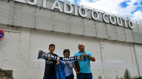 Estadio de O Couto antes del UD Ourense-Ponferradina