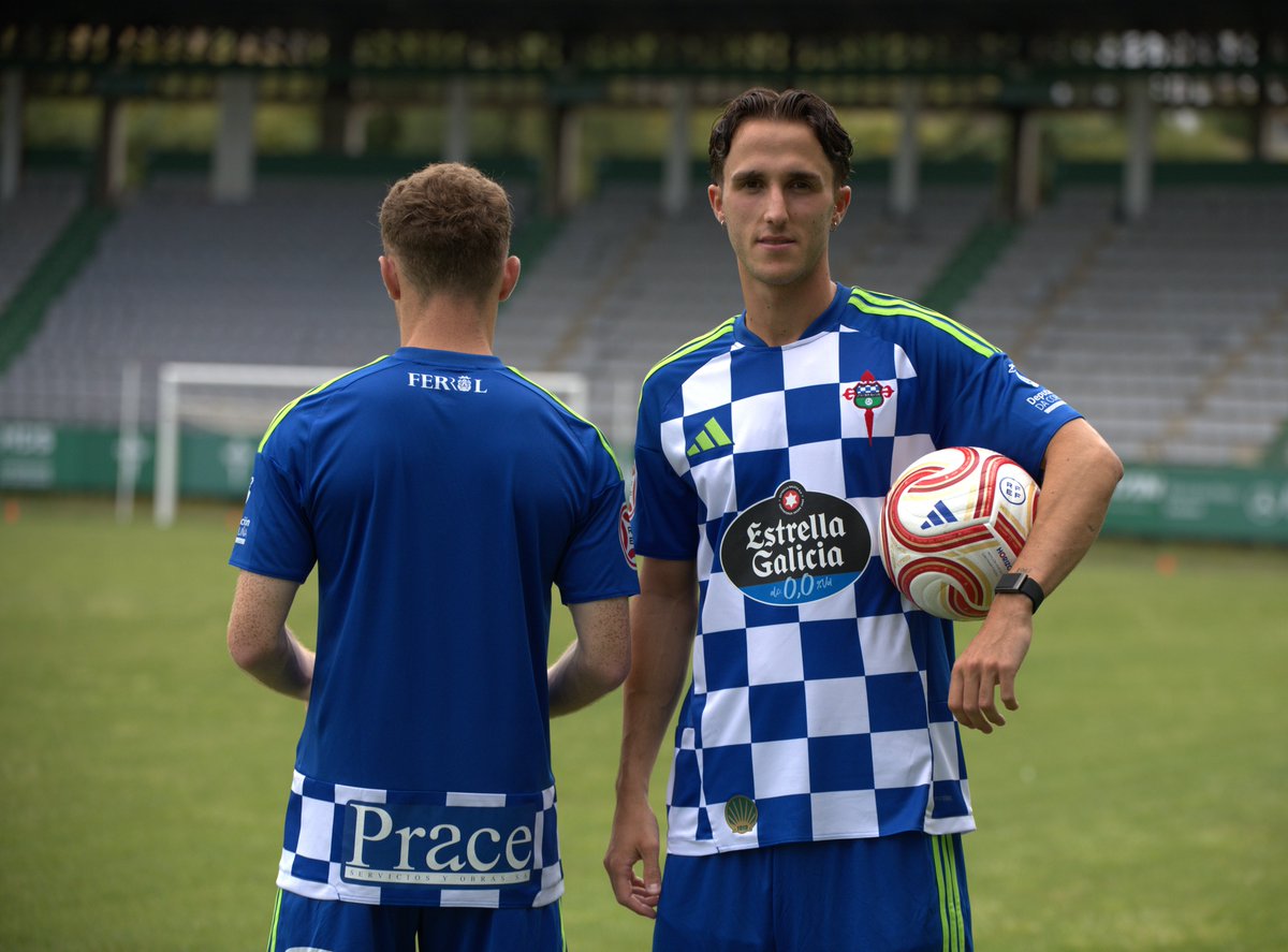 Tercera equipación del Racing Club Ferrol 2026/27