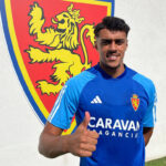 Reda Ergouai, nuevo defensa del Pontevedra CF, durante su etapa en el Deportivo Aragón