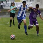 Jugador del Sporting Celanova durante un partido, equipo del Grupo 4 de Primera Futgal
