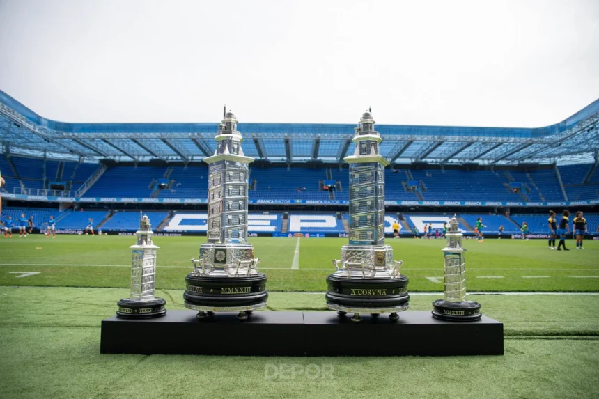 Torre de Hércules del Trofeo Teresa Herrera en Riazor