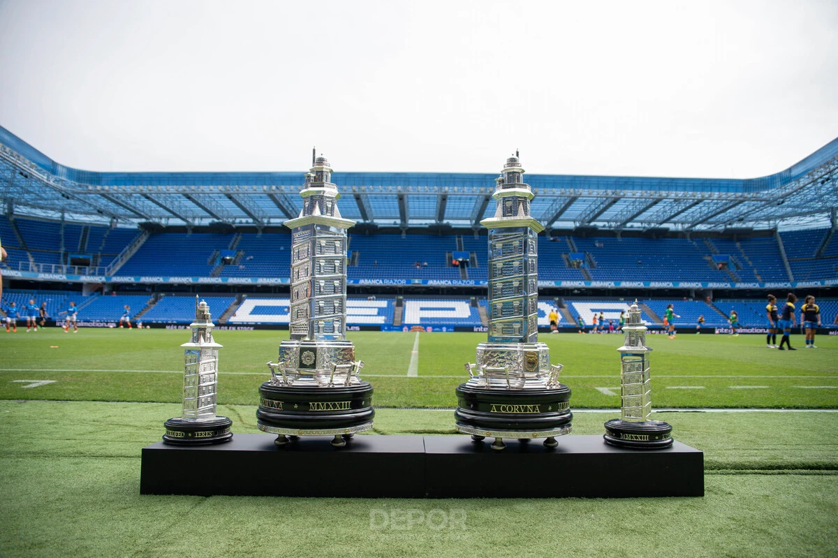 Torre de Hércules del Trofeo Teresa Herrera en Riazor