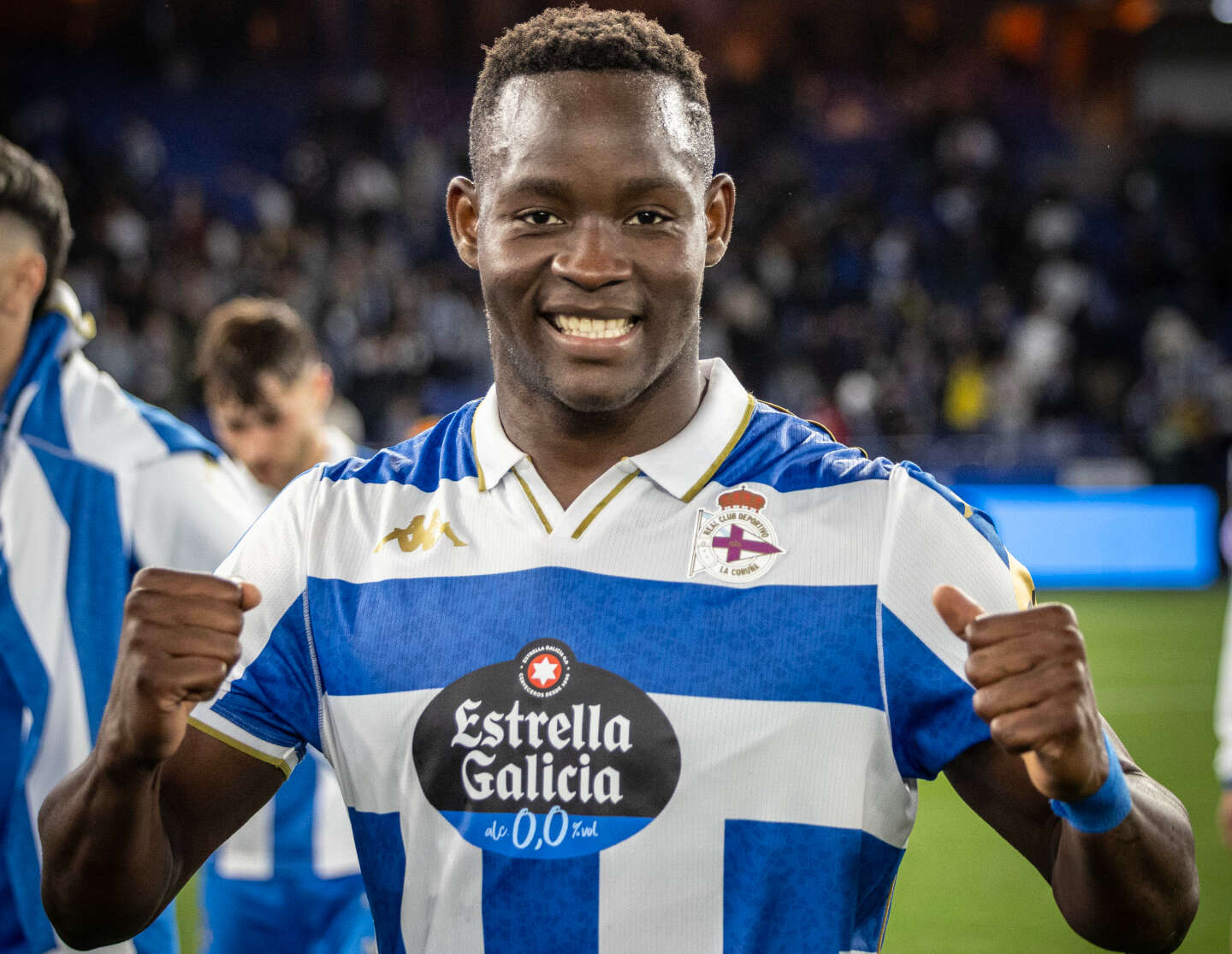Nsongo Bil, delantero del Deportivo convocado por Camerún