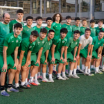 Equipo juvenil del Pabellón Ourense CF