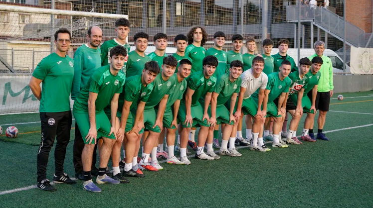 Equipo juvenil del Pabellón Ourense CF