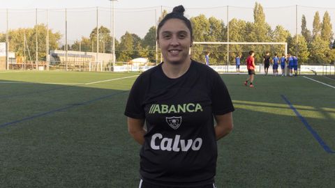 Cruz Sánchez, entrenadora del Bergantiños femenino