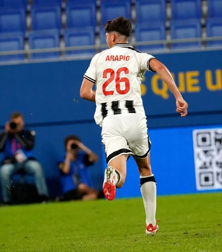 Adrián Arapio, centrocampista del CD Castellón y nuevo fichaje del Deportivo Fabril
