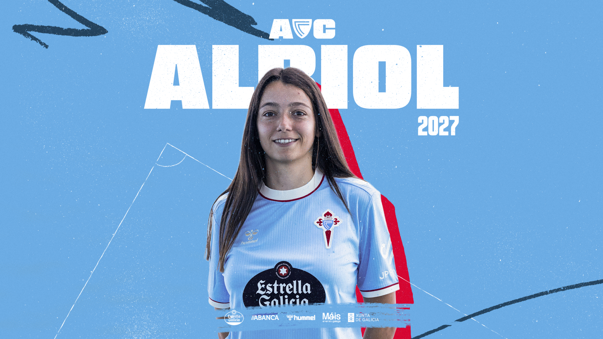 Andrea Albiol, delantera de As Celtas
