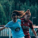 Noela Sánchez durante el As Celtas-Real Avilés de la Copa de la Reina en A Madroa