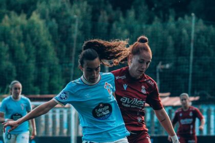 Noela Sánchez durante el As Celtas-Real Avilés de la Copa de la Reina en A Madroa