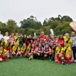 Plantilla femenina del Atlético San Pedro en una imagen de archivo