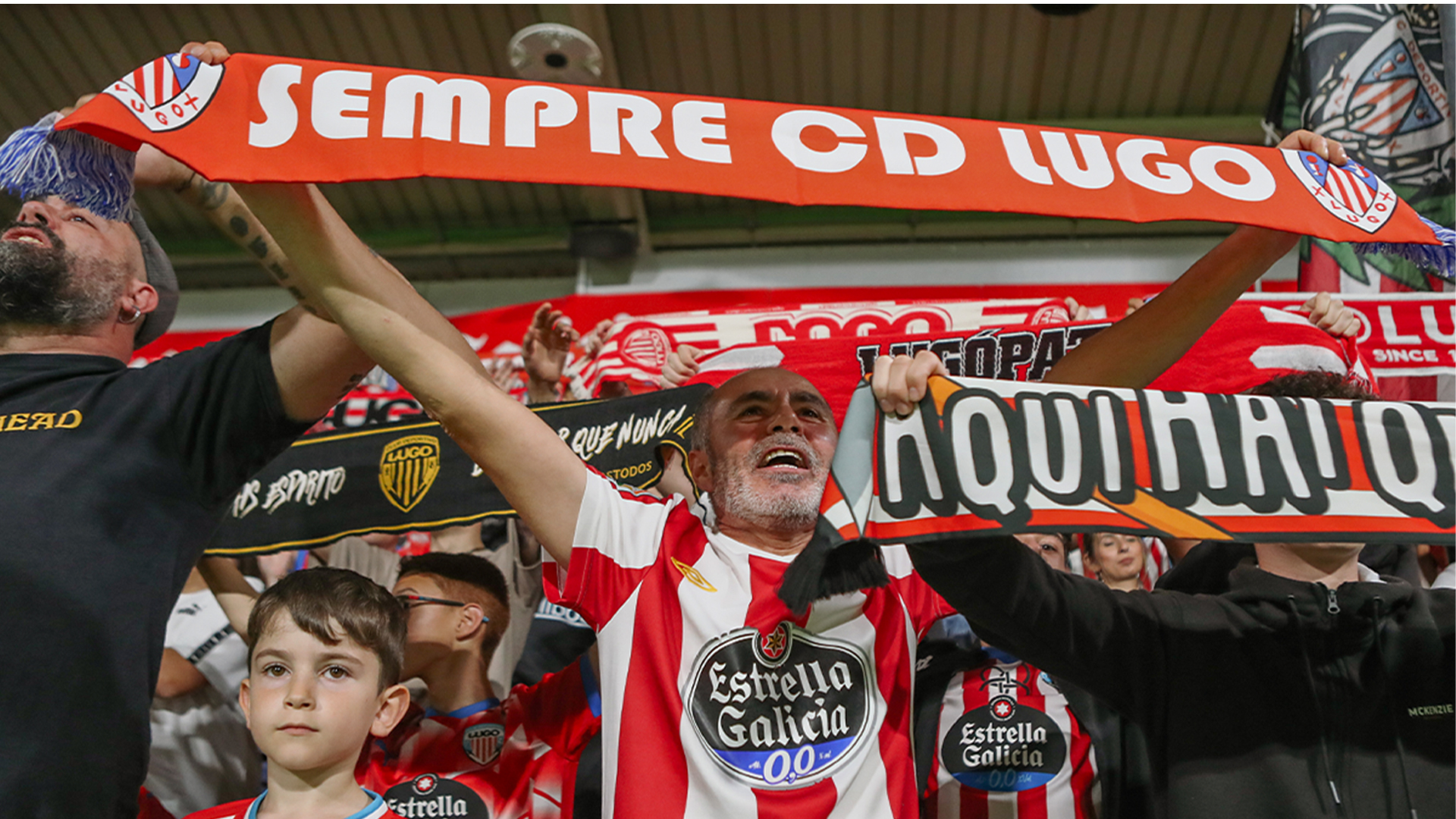 Cartel de venta de entradas para el CD Lugo-CD Coria en el Anxo Carro