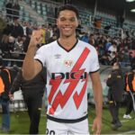 Etienne Eto'o con la camiseta del Rayo Vallecano