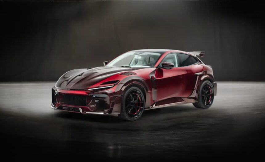 Ferrari Purosangue Pugnator Mansory, el modelo de Aubameyang