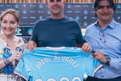 Fredi Álvarez, entrenador del Celta Fortuna