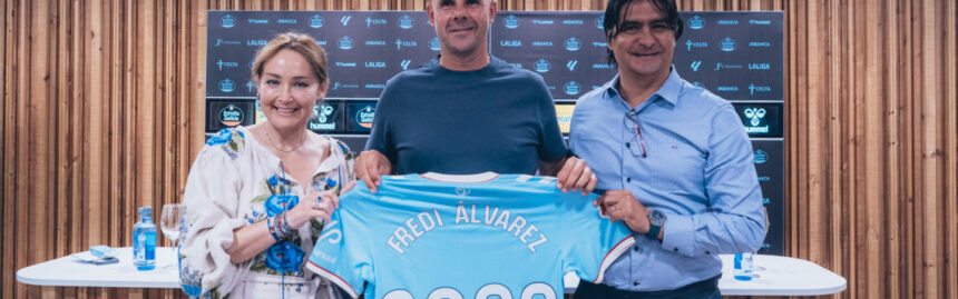 Fredi Álvarez, entrenador del Celta Fortuna