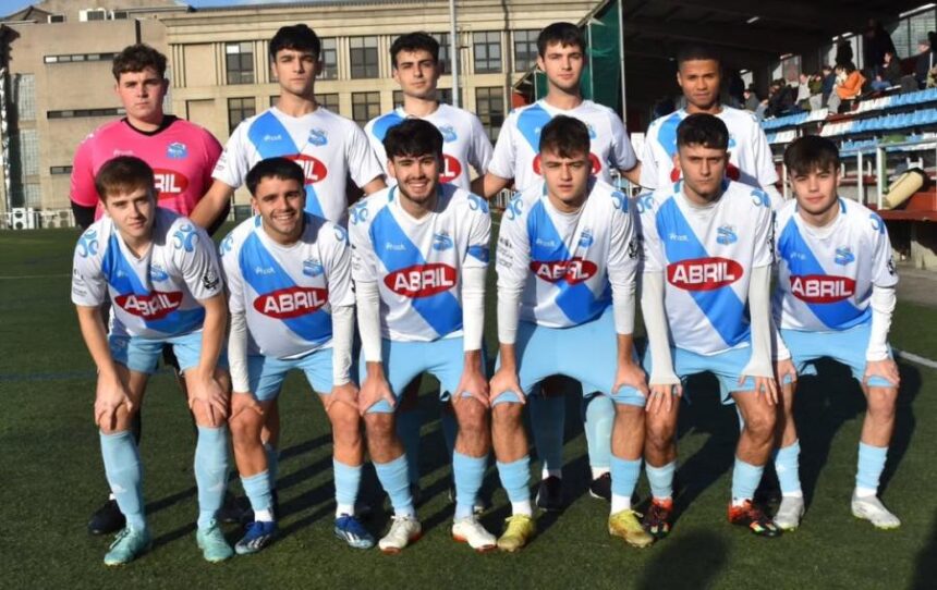 Equipo del Galicia de Caranza en una imagen de archivo