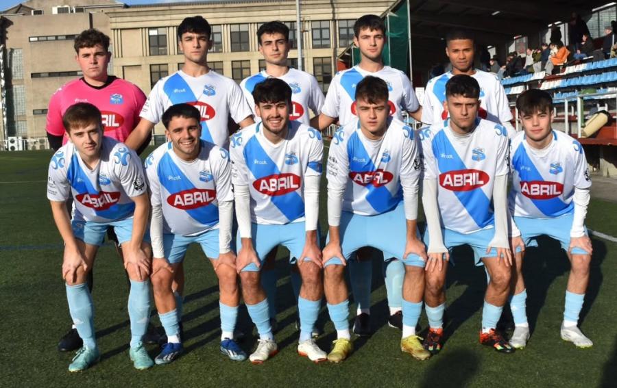 Equipo del Galicia de Caranza en una imagen de archivo