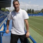 Joan Capdevila durante su visita a A Coruña como embajador de LALIGA
